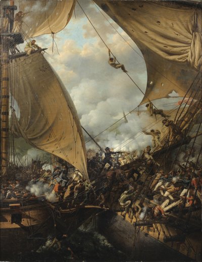 बोर्डिंग सीन द्वारा Louis Philippe Crepin