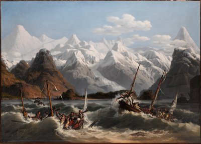 अलास्का के तट पर जहाज़ की तबाही द्वारा Louis Philippe Crepin