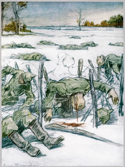 'कांटेदार तार', 1916 द्वारा लुई रायमेकर्स