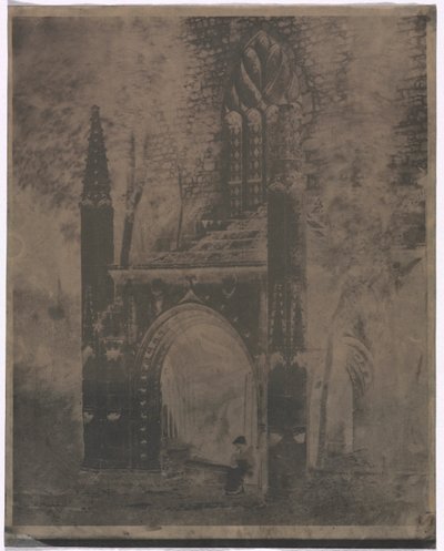 सेंट-ब्रीच, ब्रिटनी में नोट्रे डेम का फव्वारा, सी। 1853। द्वारा लुई रेमी रॉबर्ट