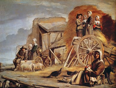 हेयकार्ट, या हैमकिंग से वापसी, 1641 द्वारा लुई ले नैन