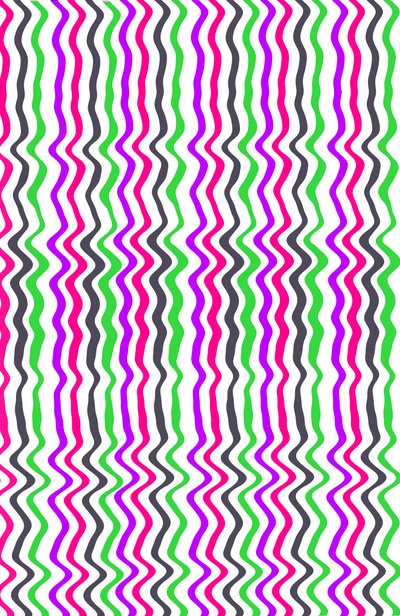 वेवी स्ट्राइप, 2014 (डिजिटल मीडिया) द्वारा Louisa Hereford