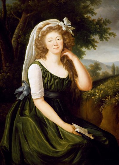जीन बेकू, काउंटेस डू बैरी 1743-1793। द्वारा एलिजाबेथ लुईस विगि लेब्रुन