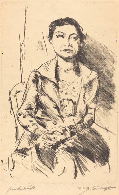एनेलिसिस हल्बे, 1918। द्वारा लोविस कोरिंथ