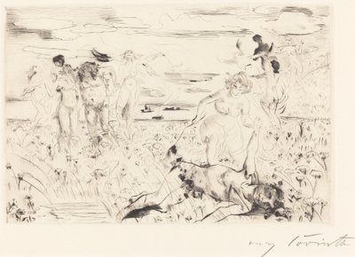 Bacchanal, 1914.  द्वारा लोविस कोरिंथ