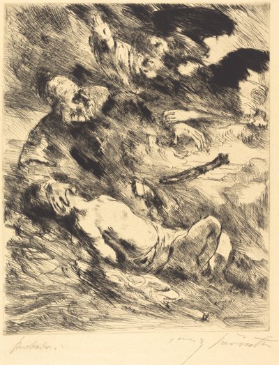 इसहाक का बलिदान, इसहाक का बलिदान, 1920। द्वारा लोविस कोरिंथ