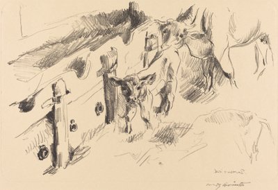 बछड़ों का बछड़ा, 1912। द्वारा लोविस कोरिंथ