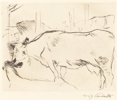 गाय खलिहान II गाय खलिहान II, 1914। द्वारा लोविस कोरिंथ