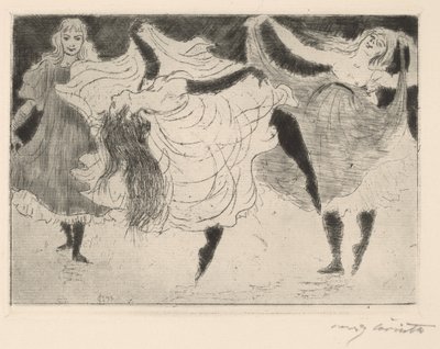 डांसर्स डांसर्स, 1895। द्वारा लोविस कोरिंथ