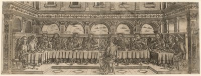 द लास्ट सपर जोड़ी, लगभग 1500। द्वारा ल्युकैंटोनियो डिगली Uberti