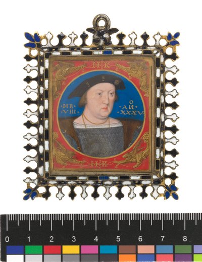 हेनरी VIII, c.1525-27 (कार्ड पर वेल्लम पर बॉडीकलर) द्वारा लुकास होरेनबाउट या हॉर्नबॉल्ट