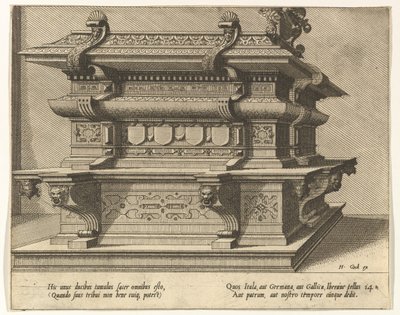Cnotaphiorum 14, 1563. निर्माता: जोहान्स वैन डोटेकम I, लुकास वैन डोटेकम। द्वारा लुकास वैन डोटेकम