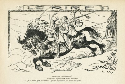 Le Rire . में चित्रण द्वारा लुसिएन मेटिवेट
