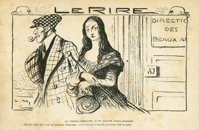 Le Rire . में चित्रण द्वारा लुसिएन मेटिवेट