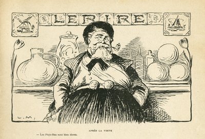 Le Rire में चित्रण, ०८/०६/१२ - राष्ट्रपति की यात्रा के बाद - फ़ैलिएरेस आर्मंड (१८४१-१९३१) (उत्कीर्णन) द्वारा लुसिएन मेटिवेट