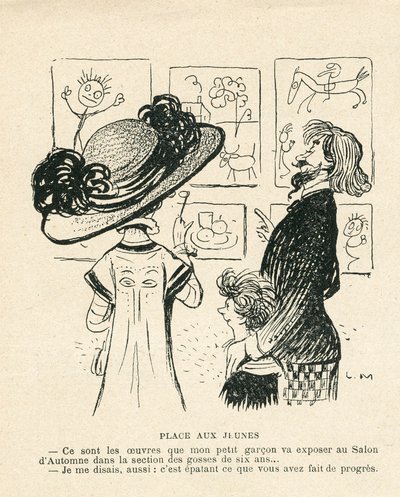 हँसी, रंग में व्यंग्य द्वारा लुसिएन मेटिवेट