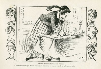 Le Rire . में चित्रण द्वारा लुसिएन मेटिवेट