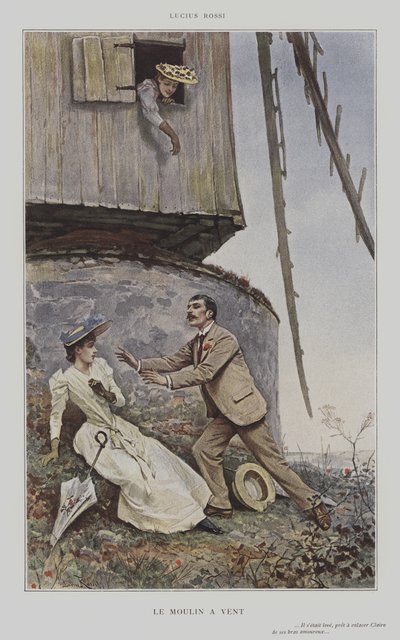 Le Moulin एक वेंट द्वारा लुसियस रॉसी