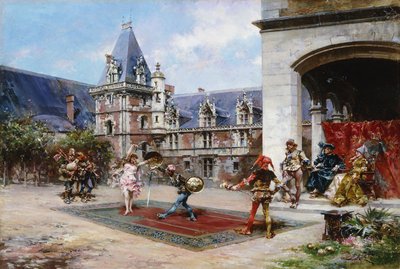 द कॉमिक द्वंद्व, 1885 द्वारा लुडोविको मार्खेती