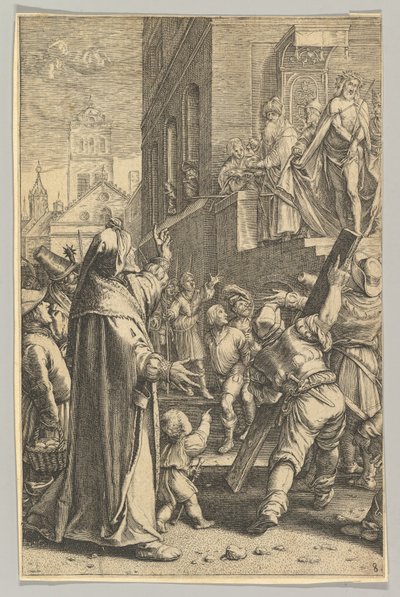 एकस होमो, द पैशन ऑफ क्राइस्ट से, सीए। 1623. द्वारा लुडोविकस सिसेराम
