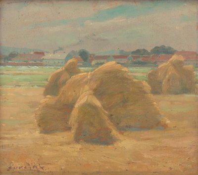 हार्वेस्ट, लगभग 1910 (जहाज पर तेल) द्वारा लुडोविट कॉर्डाकी