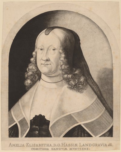 अमेलिया एलिजाबेथ, काउंटेस ऑफ हेस्से द्वारा Ludwig von Siegen