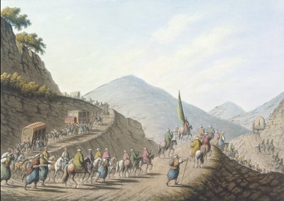 बाल्कन माउंटेन, प्लेट 2, पब। विलियम वाट्स द्वारा द्वारा लुइगी (बाद में) मेयर