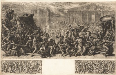 यरूशलेम में मंदिर की बोरी, सी। 1838. द्वारा लुइगी एडेमोलो