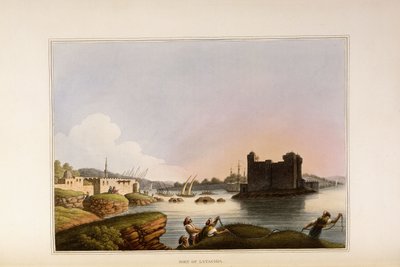 पोर्ट ऑफ लाटचिया, 1810 द्वारा लुइगी मेयर