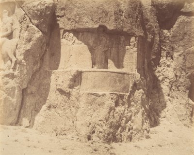 6 [नक्श-ए रुस्तम, पर्सेपोलिस के पास], 1840s-60s। द्वारा लुइगी पेस