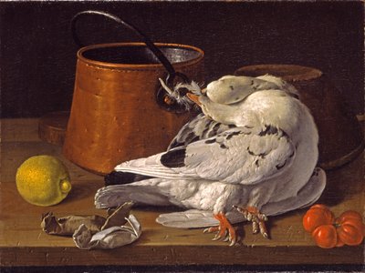 स्टिल लाइफ विद गेम, c.1770 द्वारा लुइस एगिडियो मेलेंडेज़