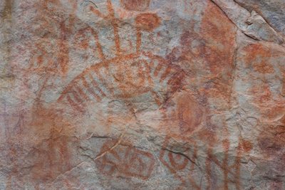 चित्रलेखन, Faical, San Ignacio, Cajamarca, पेरू, 2015। द्वारा लुइस रोसेंडो।