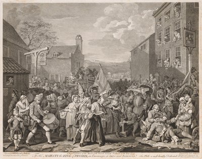 मार्च से फिंचली वर्ष 1746 में हॉगर्थ के बाद, 1750। द्वारा ल्यूक सुलिवन
