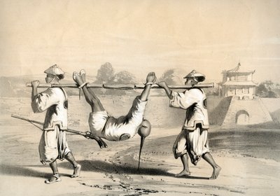 भव्य हमले के बाद सुबह दीवार से स्केच, चीन, c1860। द्वारा एम और एन हनहार्टो