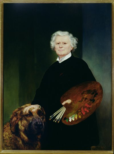 रोजा बोनहेर का पोर्ट्रेट (1822-1899) (कैनवास पर तेल) द्वारा Madame Consuelo Fould