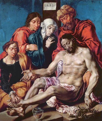विलाप, c.1540-45 (ओक पैनल पर तेल) द्वारा मर्टेन वैन हेम्सकेर्क
