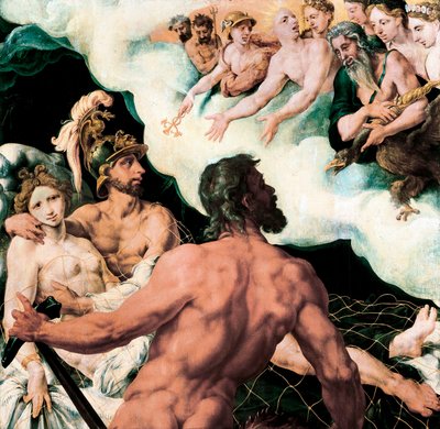 वल्कन के जाल में फंसे मंगल और शुक्र द्वारा मर्टेन वैन हेम्सकेर्क