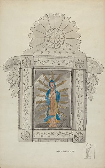 ग्वाडेलूप बल्क युक्त टिन आला, सी। 1936. द्वारा माजेल जी. क्लाफलिन