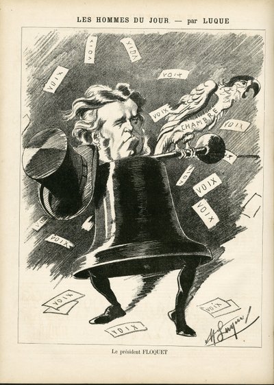 ला कैरिकेचर (1880) के कवर के लिए मैनुअल ल्यूक (1854-1919) का चित्रण द्वारा मैनुअल ल्यूक