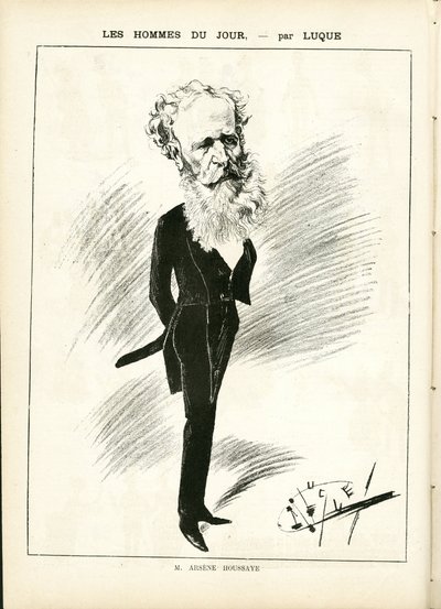 ला कैरिकेचर (1880) में मैनुअल ल्यूक (1854-1919) का चित्रण द्वारा मैनुअल ल्यूक