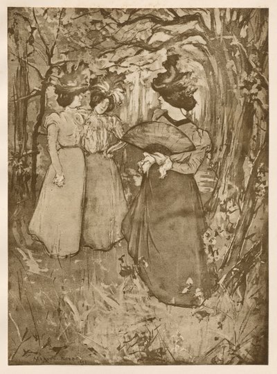 मेनसेट डीऑटोमेन, 1898। द्वारा मैनुअल रोबे