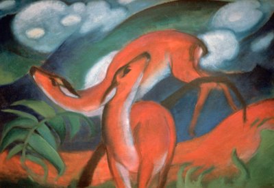 'रेड डियर II', 1912 द्वारा फ्रांज मार्क