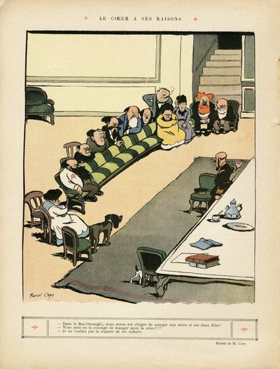 Le Rire . में मार्सेल कैपी (1865-1941) द्वारा चित्रण द्वारा मार्सेल अमाबल ओएल कैपी