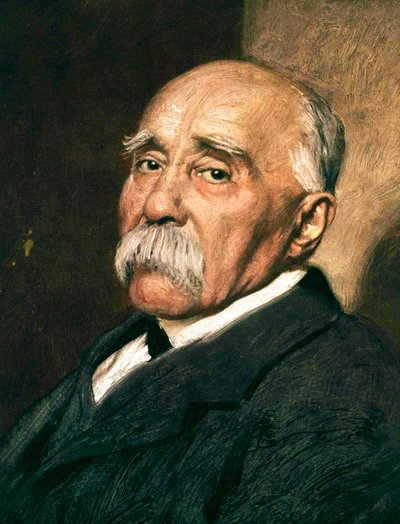 फ्रांसीसी प्रधान मंत्री जॉर्जेस क्लेमेंस्यू (1841-1929) सी। 1920 (कैनवास पर तेल) द्वारा मार्सेल आंद्रे बस्केट