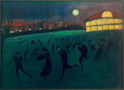 स्केटिंग करनेवाला द्वारा Marianne von Werefkin