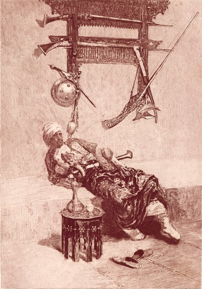 टंगेर की मूर (उत्कीर्णन) द्वारा मारियानो (बाद में) Fortuny