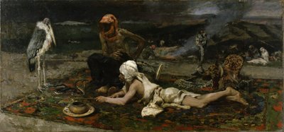 हिन्दू स्नेक चार्मर्स, 1869 द्वारा Mariano José María Bernardo Fortuny y Carbó
