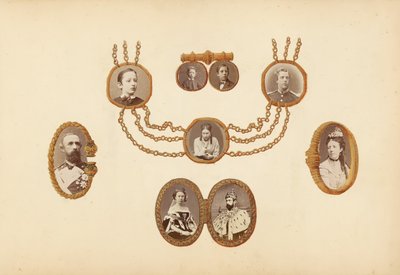 मैडम बी एल्बम, 1870 का दशक। द्वारा मेरी ब्लैंच हेनेले फोरनेयर