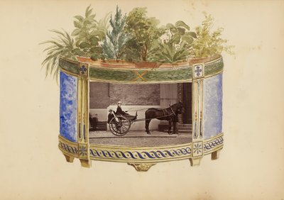 मैडम बी एल्बम, 1870 के दशक। द्वारा मेरी ब्लैंच हेनेले फोरनेयर