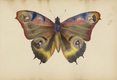 मैडम बी एल्बम, 1870 के दशक द्वारा मेरी ब्लैंच हेनेले फोरनेयर